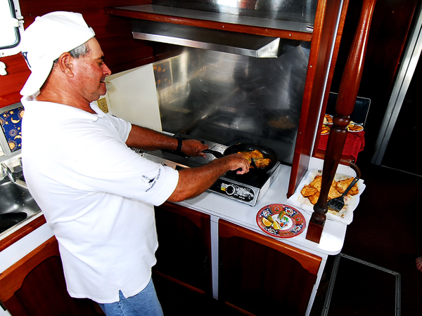 Delicious Food Sunset Sails Tours