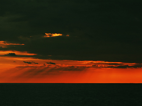 Beautiful Sunset in Manuel Antonio Costa Rica